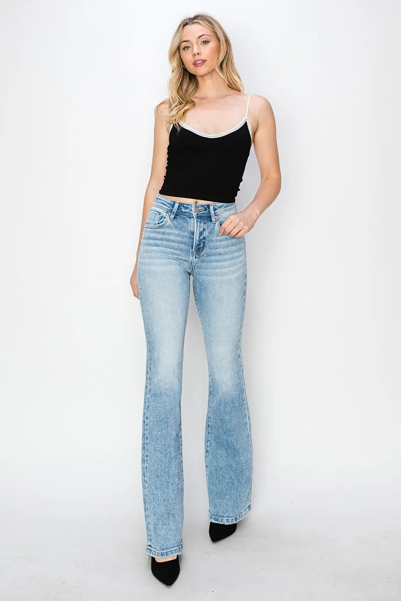 Buy RISEN High Rise Bootcut Jeans