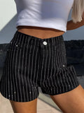 High Waist Denim Shorts for Girls