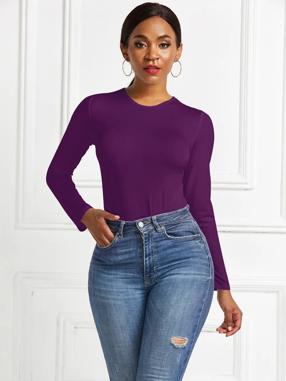 Full Dress Long Sleeve Bodysuit