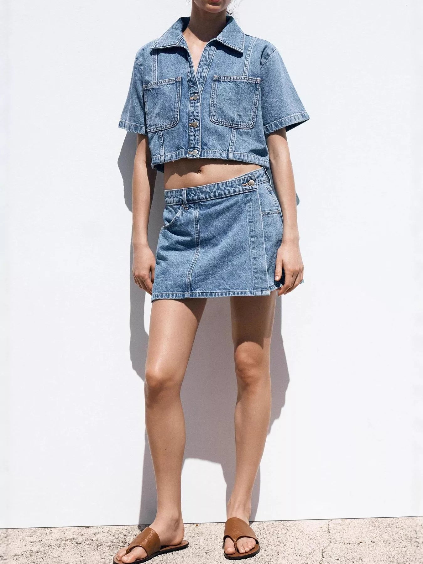 Top Skort Denim
