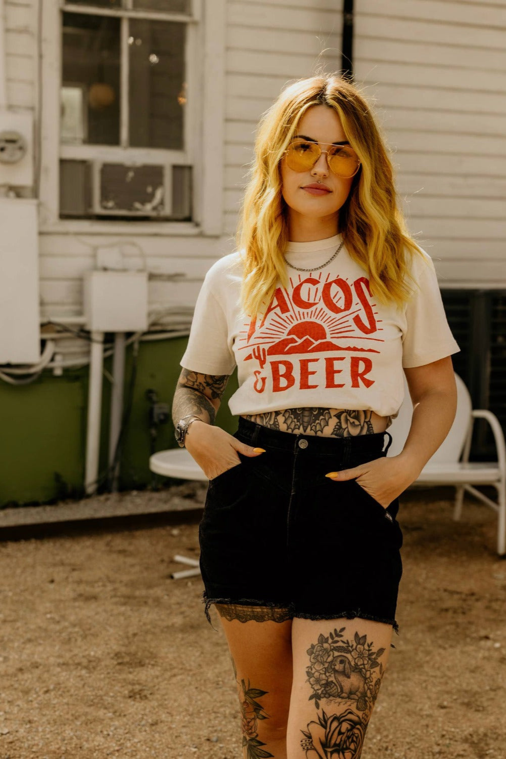 TACOS & BEER Graphic Tee