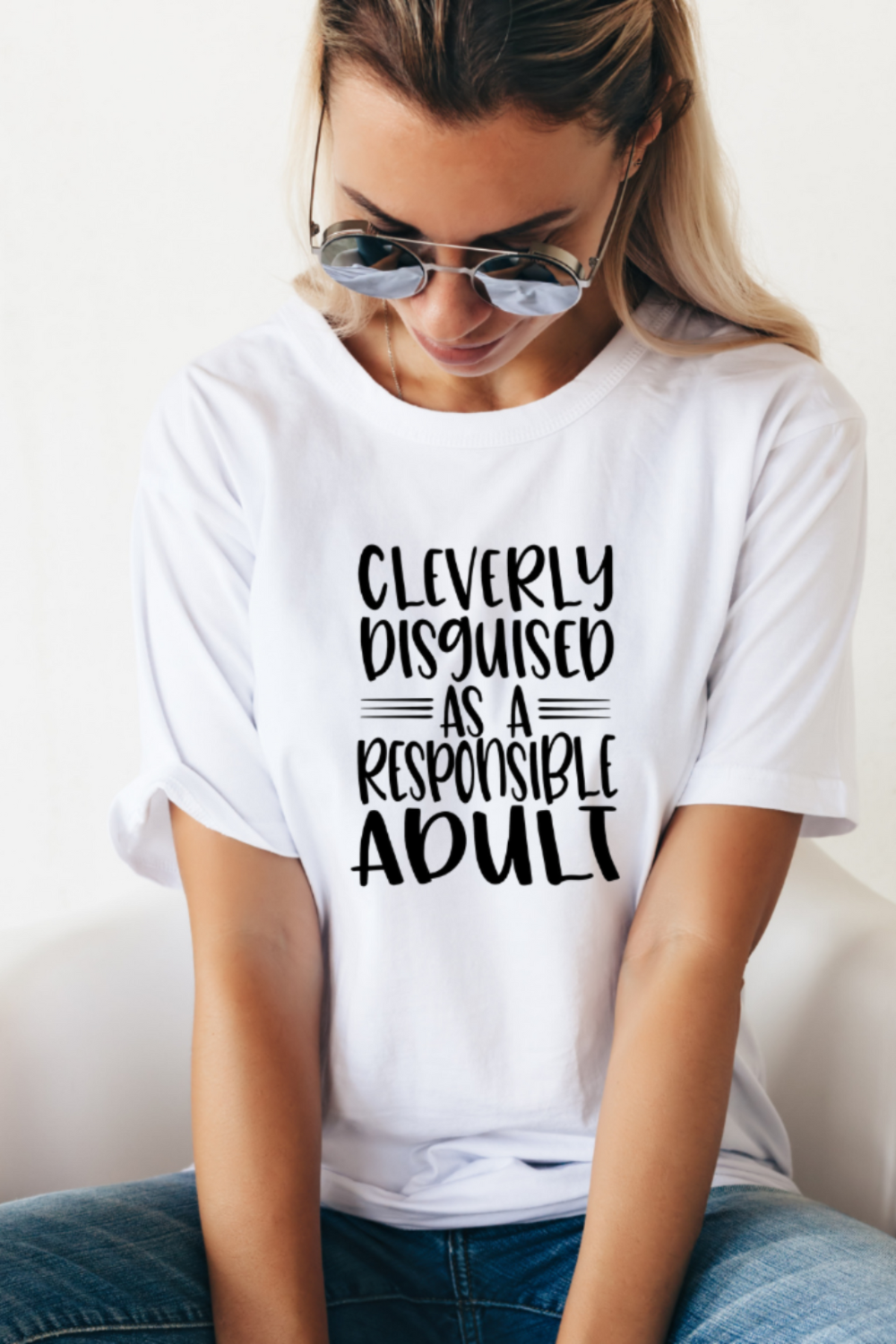 Cleverly Disguised As A Responsible Adult Tee      