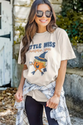 little miss pumpkin spice graphic tee 