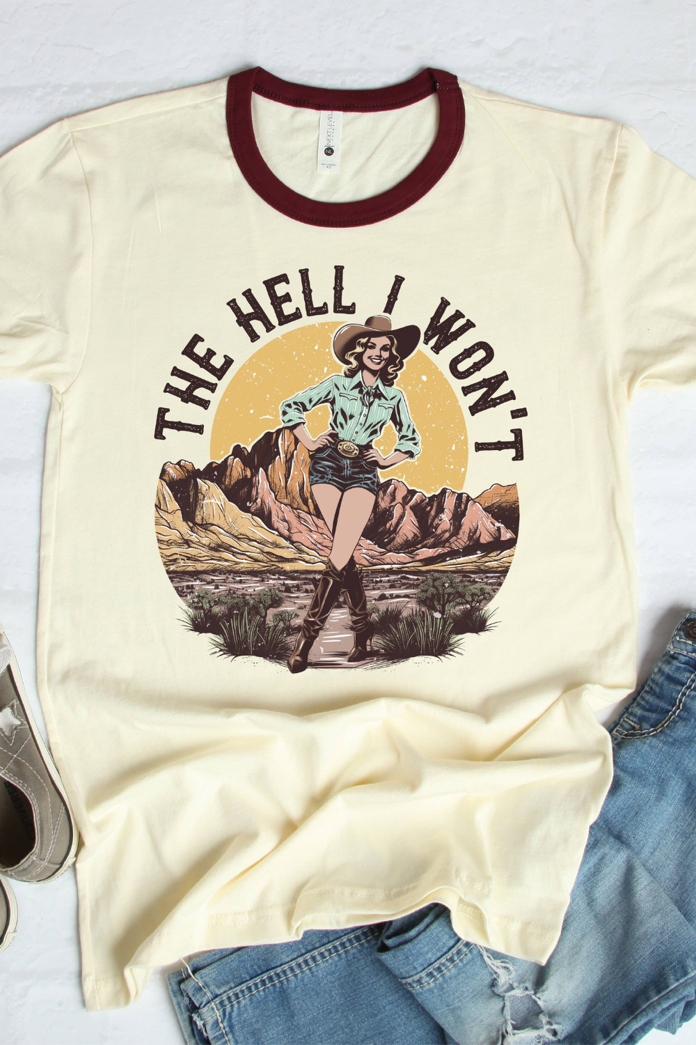 The Hell I Wont- Ringer Tee