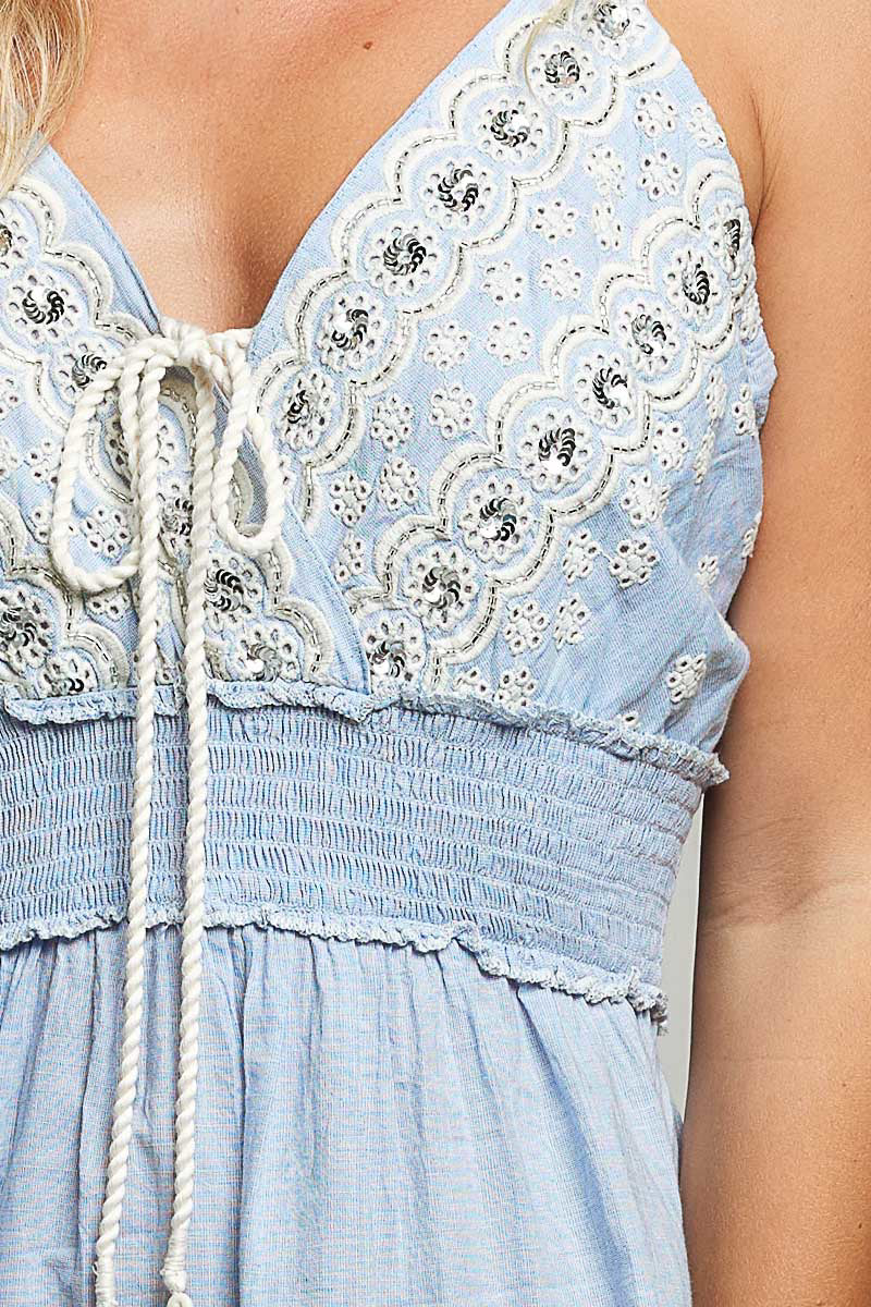 POL Waist Mini Dress