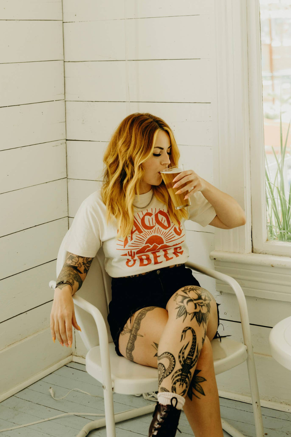 TACOS & BEER Graphic Tee