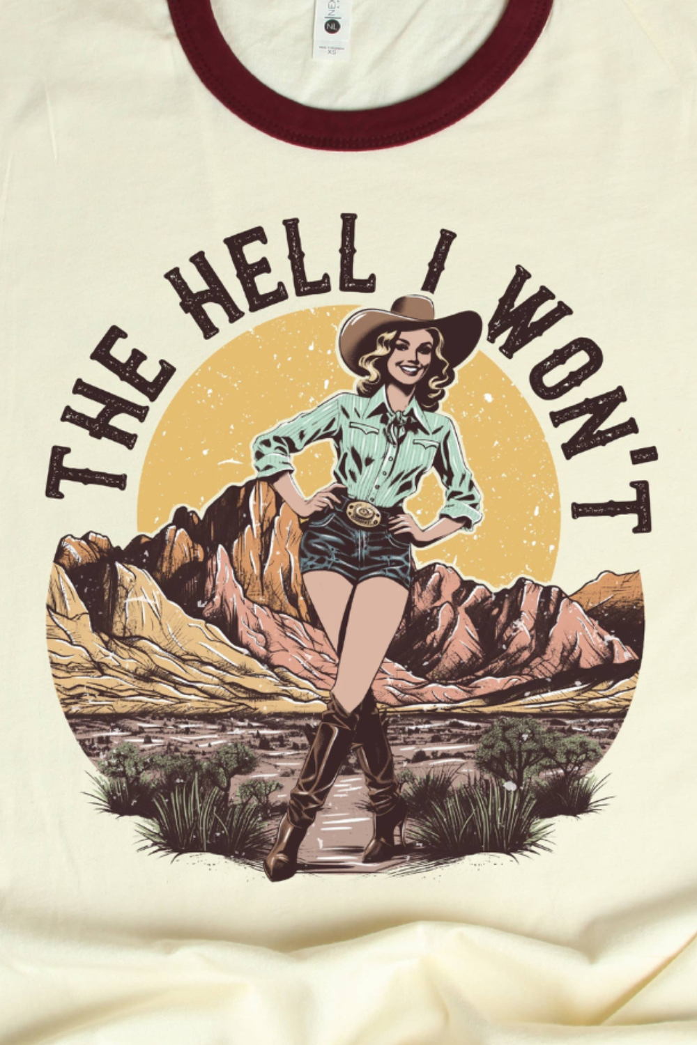 The Hell I Wont- Ringer Tee