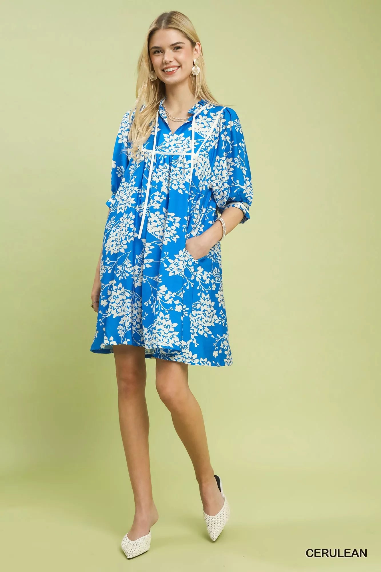 Umgee Dress with Pockets