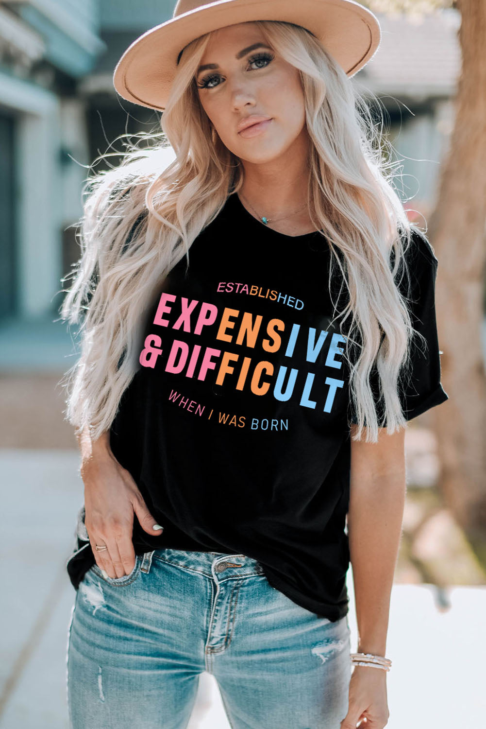 EXPENSIVE AND DIFFICULT- Graphic Tee