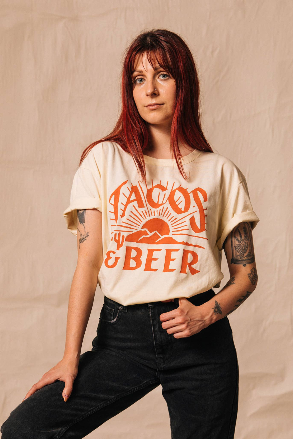 TACOS & BEER Graphic Tee