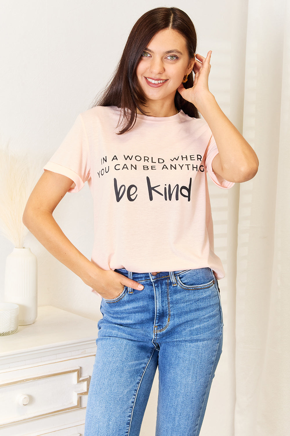 positive message tee 