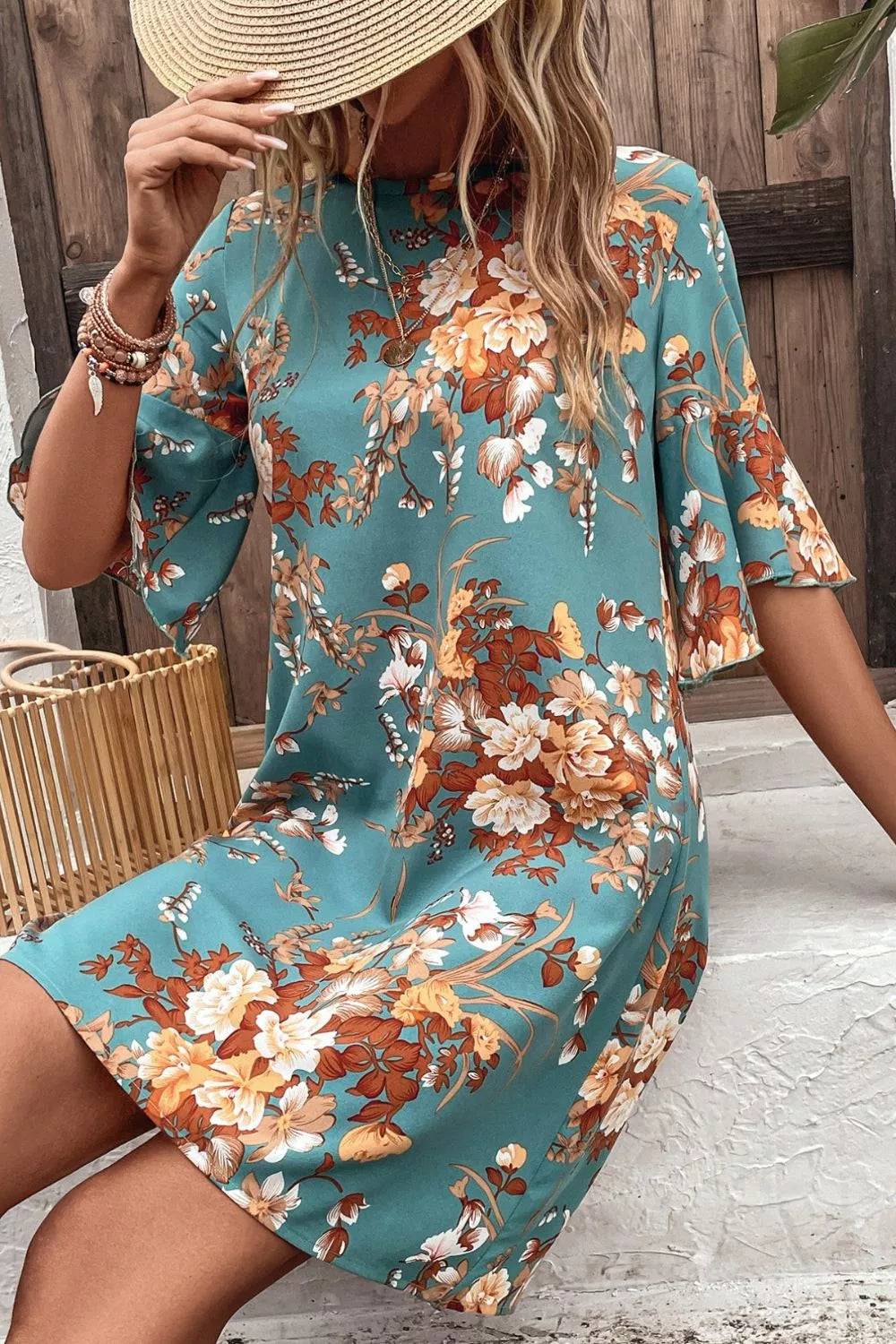 Floral Print Dress