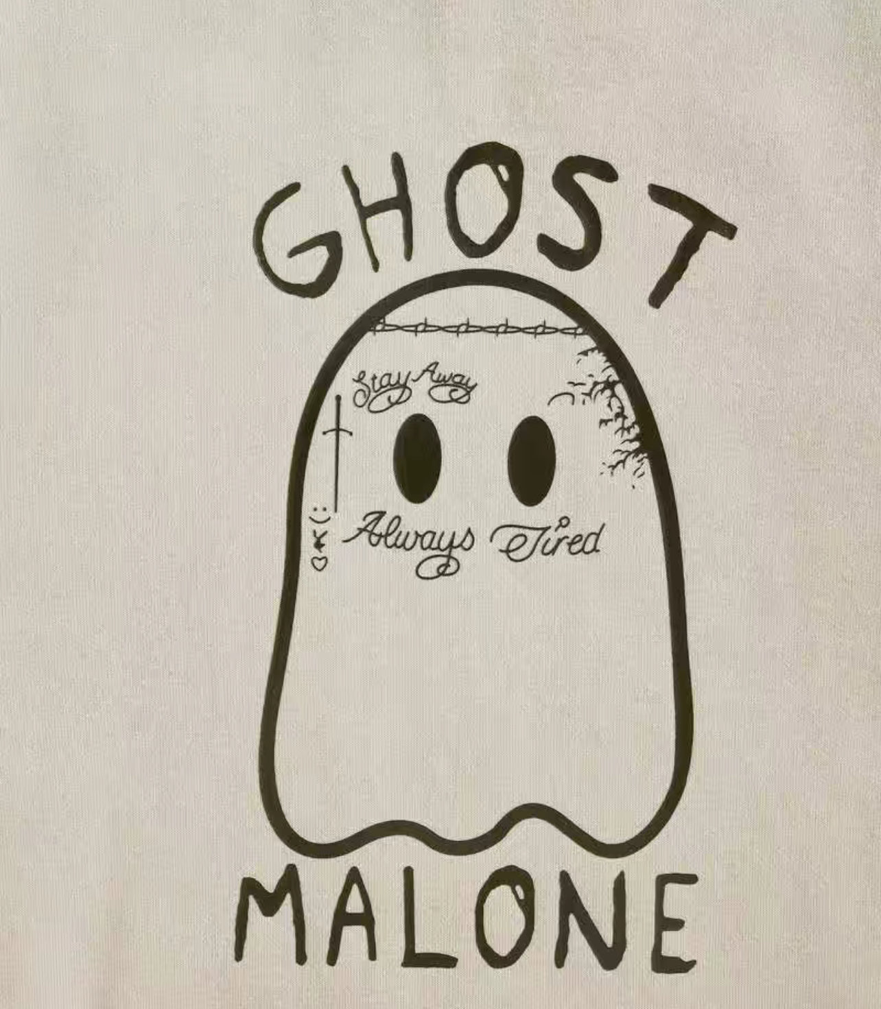 GHOST MALONE Graphic Sweatshirt