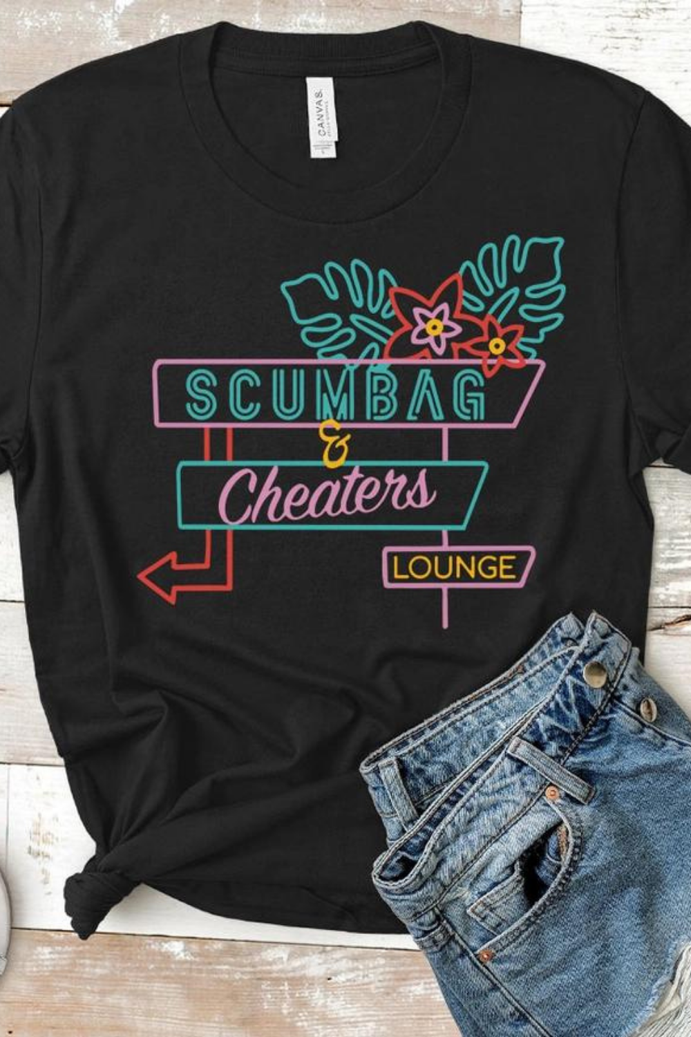 OFFICIAL MEMBER OF THE SCUMBAG AND CHEATERS LOUNGE- Graphic Tee