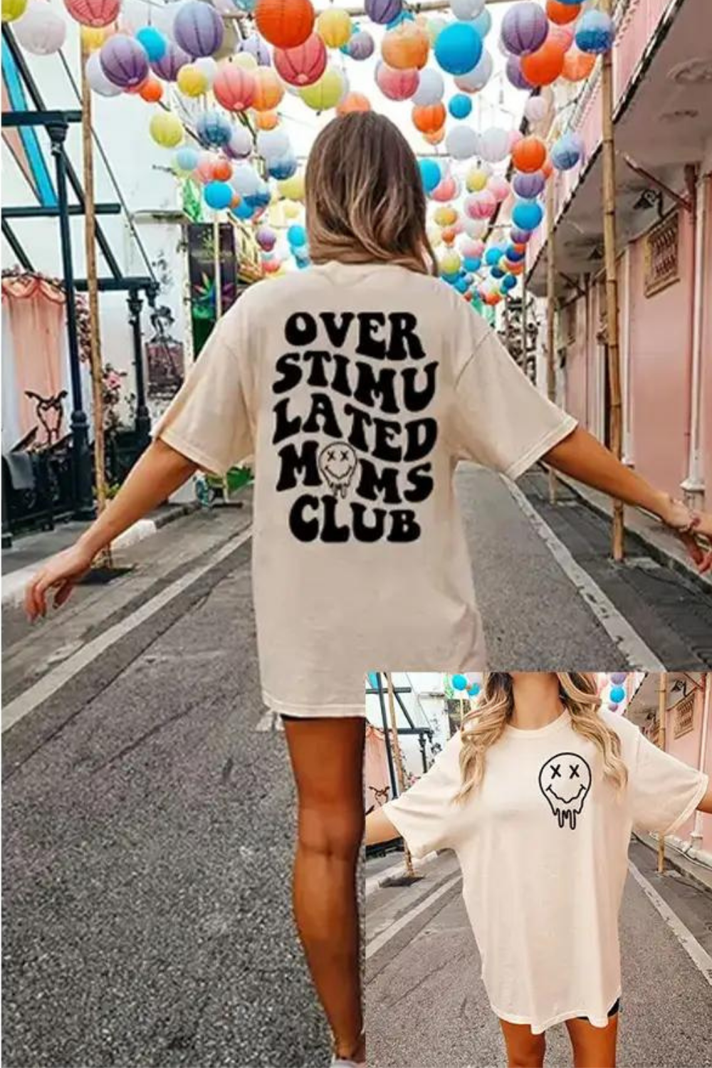 OVERSTIMULATED MOM'S CLUB- Graphic Tee