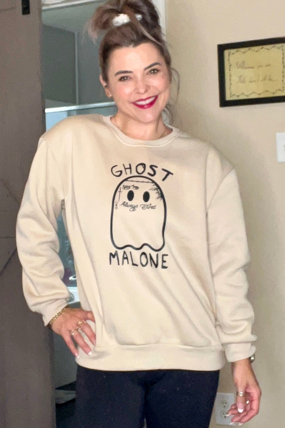 GHOST MALONE Graphic Sweatshirt