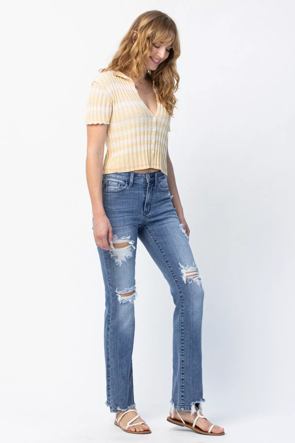 Straight Jeans Plus Size