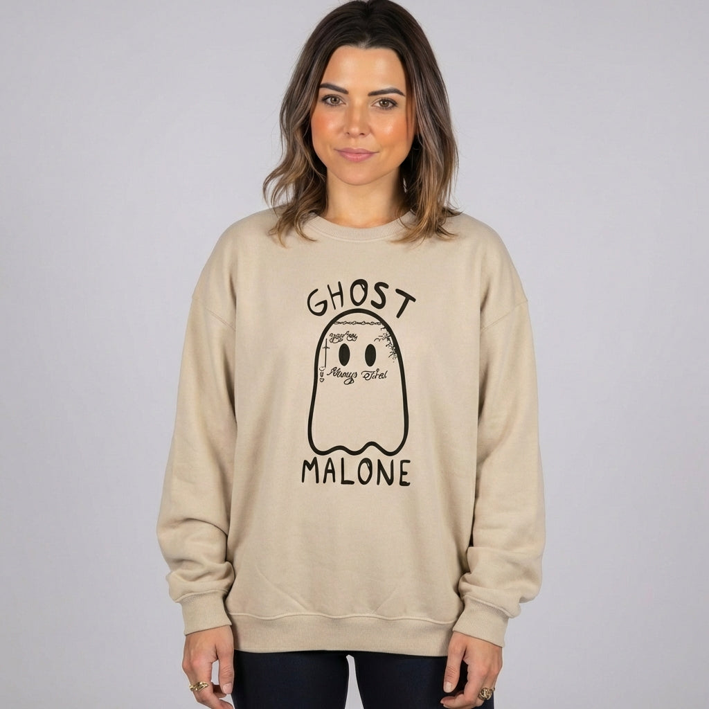 GHOST MALONE Graphic Sweatshirt