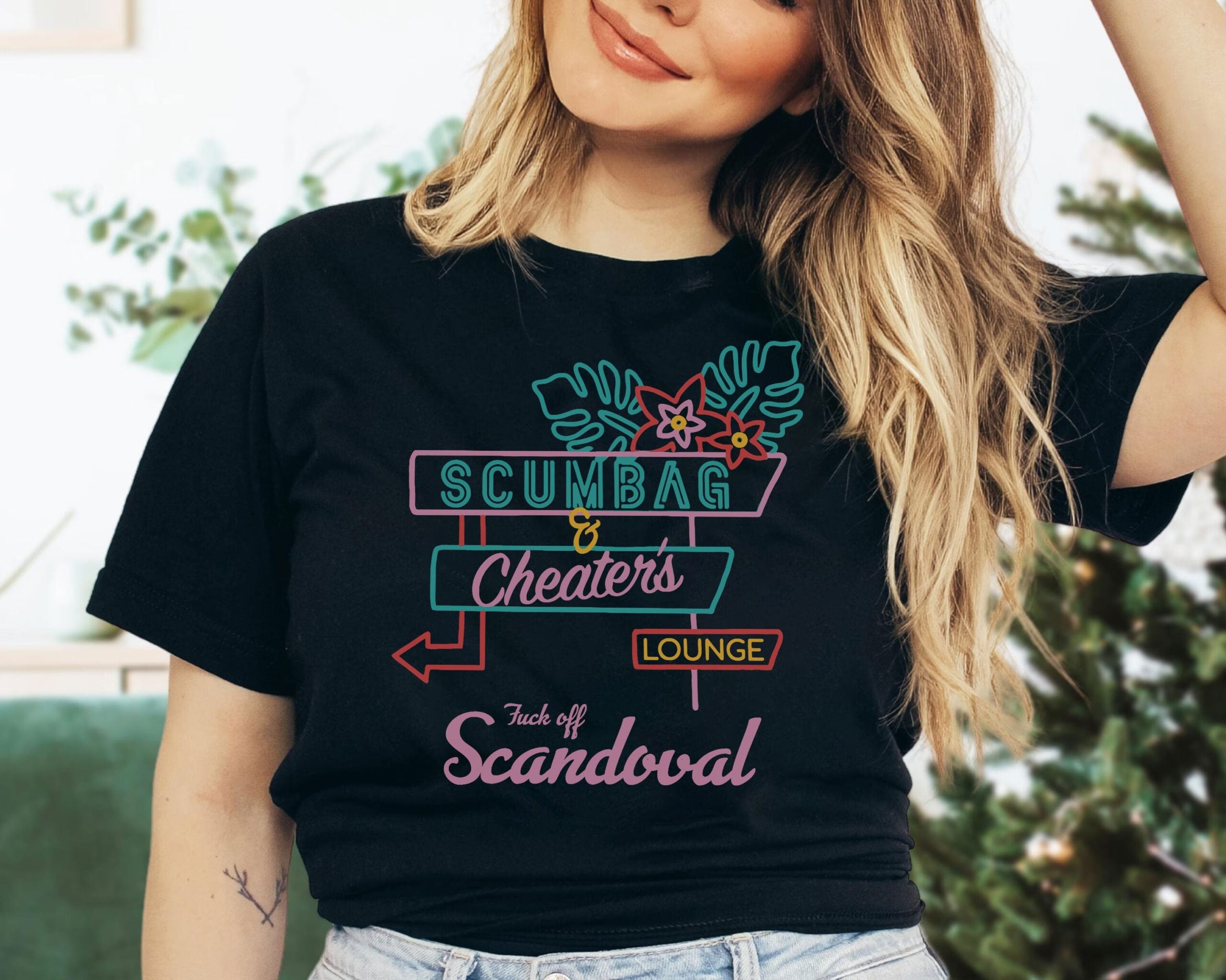 OFFICIAL MEMBER OF THE SCUMBAG AND CHEATERS LOUNGE- Graphic Tee